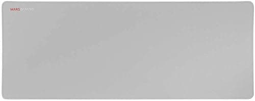 Mars Gaming MMPXLS Silver gamingowa podkładka pod mysz XL, dwuwarstwowa nanofabryczna i naturalna guma, 800 x 300 x 4 mm