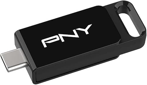 PNY Elite™ Type-C® 256GB USB 3.2 Flash Drive - do 120MB/s odczytu i do 10x szybszy zapis niż USB 2.0, niezawodna konstrukcja, trwały i przenośny do codziennego przechowywania, złącze Type-C