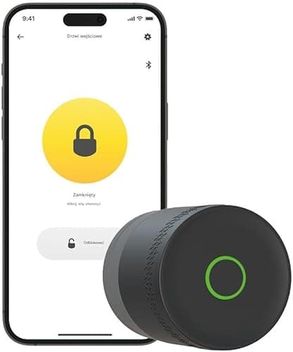 Yale - Linus Smart Lock L2 Lite - Czarny - 05/109100/MB - Dostęp bez klucza - Łatwa instalacja - Zgodny z Matter | Klucze cyfrowe - Aktywność w czasie rzeczywistym - Aplikacja Yale Home
