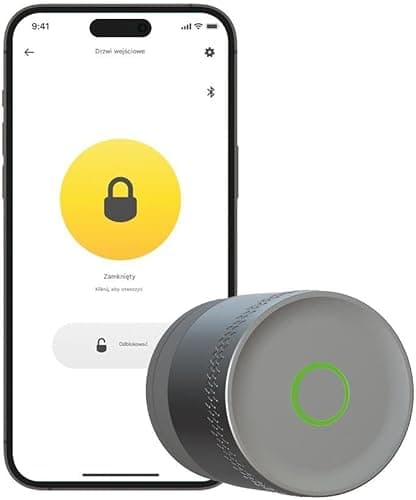Yale - Linus Smart Lock L2 Lite - Srebrny - 05/109100/SI - Dostęp bez klucza - Łatwa instalacja - Zgodny z Matter | Klucze cyfrowe - Aktywność w czasie rzeczywistym - Aplikacja Yale Home