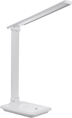 Maclean MCE614 W Lampka Biurkowa LED max 9W 220-240V AC Możliwość Zmiany Barwy Ściemnialna 450lm