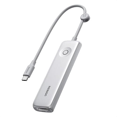 UGREEN Revodok Pro hub USB-C 10 Gb/s, stacja dokująca z wyjściem HDMI 4K@60 Hz, uchwyt na kabel, PD 100 W, 3 porty danych USB, kompaktowy adapter wieloportowy do MacBooka Air/Pro, Mac Mini, ThinkPada