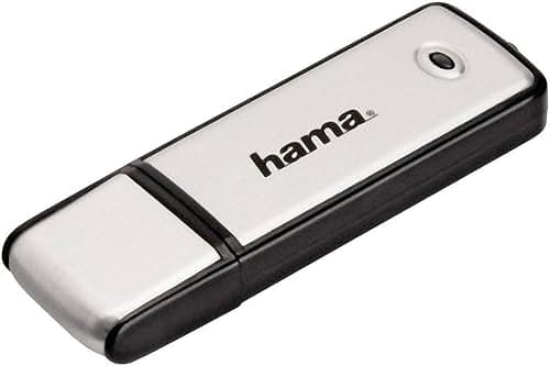 Hama "Fancy" latarka błyskowa, USB 2.0, 128 GB, 10 MB/s - czarny | srebrny