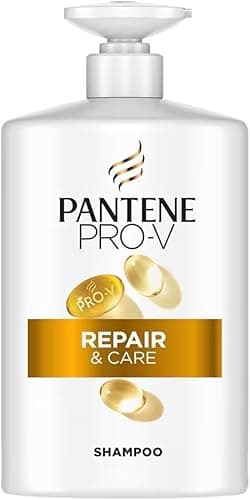 Pantene Pro-V Repair & Care szampon Duo Pack, formuła Pro-V z wzmacniającymi lipidami i ochronnymi przeciwutleniaczami, do włosów zniszczonych, 1L