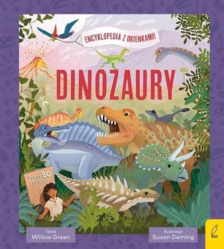 Encyklopedia z okienkami Dinozaury