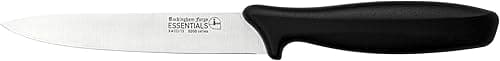 Rockingham Forge Nóż uniwersalny 12,5 cm – lekkie, ostre noże kuchenne ze stali nierdzewnej z czarną rękojeścią