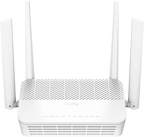 Cudy Router AX3000 WiFi 6 2,5G z zasilaniem PoE i portem USB, router VPN dwuzakresowy, MU-MIMO, WireGuard, kompatybilny z Cudy Mesh, sterowanie za pomocą aplikacji, WR3000P