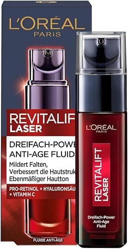 L'Oréal Paris Revitalift Laser X3 Serum Przeciwzmarszczkowe z Kwasem Hialuronowym - 30 ml