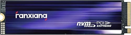 fanxiang S880 SSD 1TB NVMe SSD M.2 2280 PCIe 4.0 Gen4x4 Wewnętrzny dysk SSD 1TB, do 7300 MB/s podczas czytania, kompatybilny z PS5 PC Gaming komputerami stacjonarnymi i laptopami