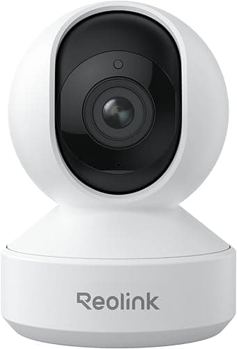 Reolink Kamera CCTV 5MP, dwuzakresowe WiFi 2,4 G / 5 GHz, domowa kamera bezpieczeństwa WiFi Pan&Tilt, niania, dwukierunkowy dźwięk podgląd Wykrywanie ruchu Alerty, z gniazdem kart SD, E1 Pro