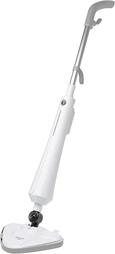 ADLER EUROPE Myjka parowa, idealna do podłóg, parkietu, płytek i dywanów, z gorącą parą wodną przeciwko bakteriom