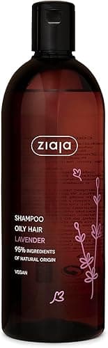 Ziaja Oily Hair Lavender Szampon, Przezroczysty, 500 ml