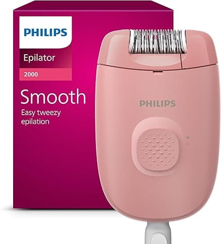 Philips Depilator serii 2000, depilator przewodowy do nóg, urządzenie do usuwania włosów dla kobiet, model BRE229/00