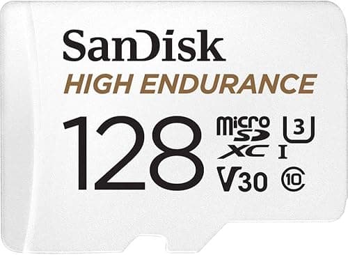 Sandisk High Endurance SDSQQNR-128G-GN6IA Karta Pamięci Microsd, Biały, 128 GB