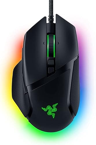 Razer Basilisk V3 - przewodowa, konfigurowalna mysz do gier (10+1 programowalnych przycisków, kółko przechylne HyperScroll, 11 stref podświetlenia RGB, czujnik optyczny Focus+ 26K DPI) Czarny