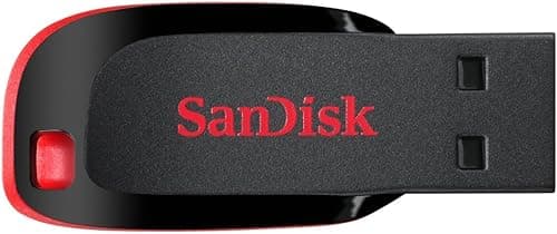 Sandisk Cruzer Blade SDCZ50-128G-B35 Pendrive, Czarny, 128 GB