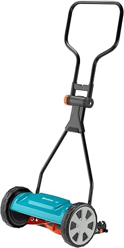 Gardena kosiarka bębnowa Classic 330: ręczna kosiarka, szerokość robocza 33 cm, do powierzchni do 150 m², bęben tnący z gatunkowej stali, cięcie bezkontaktowe, cicha i precyzyjna (4027-20)