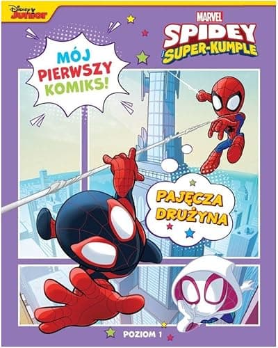 Mój pierwszy komiks Marvel Spidey Super-Kumple Pajęcza drużyna: Poziom 1
