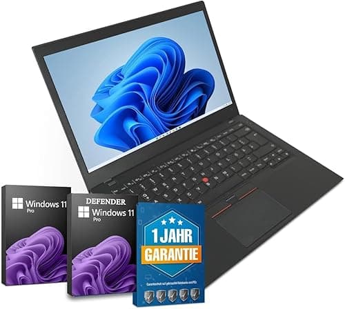 Lenovo ThinkPad T470s UltraBook 14" laptop Full HD z procesorem Intel Core i5-6300U @ do 3 GHz, 8 GB RAM, 256 GB SSD, z systemem Windows 11 Pro i oprogramowaniem antywirusowym