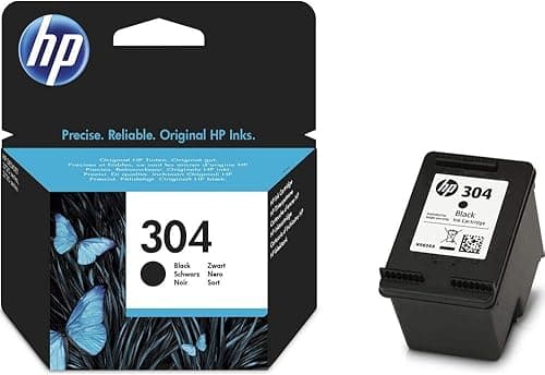 HP 304 Czarny Wkład do Drukarki HP Deskjet 2630, 3720, 3720, 3720, 3730, 3735, 3750, 3760; hP Envy 5020, 5030, 5032