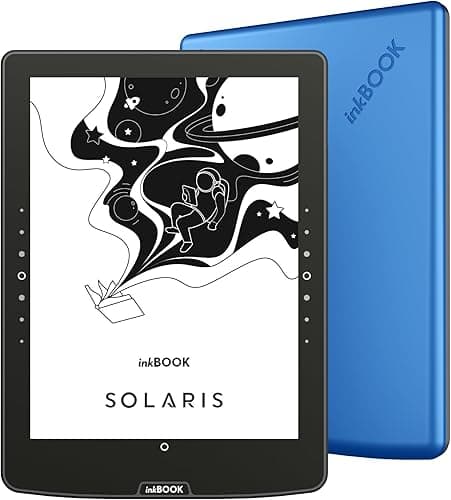 inkBOOK Solaris Blue | 6” czytnik ebooków | podświetlany ekran | aplikacje Kindle, Legimi, Empik Go Wattpad | audiobooki i TTS | bez reklam | polskie menu |