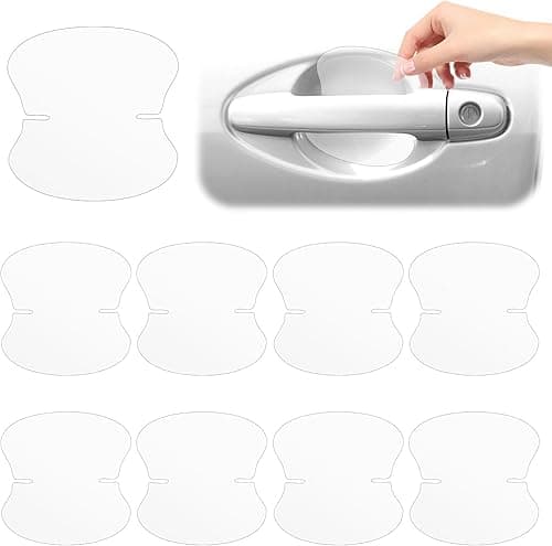 10 sztuk folii ochronnych na klamkę drzwi, uniwersalna, przezroczysta, samoprzylepna folia ochronna na klamkę samochodową, przezroczysta, folia ochronna na klamkę