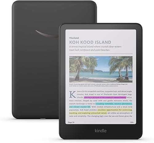 Amazon Kindle Colorsoft (najnowsza generacja) – z kolorowym wyświetlaczem i regulowanym, ciepłym oświetleniem – 16 GB