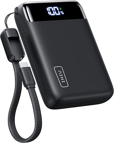 INIU Power Bank, 20000mAh 22.5W Fast Charging Powerbank, USB-C in & out External Battery, Small but Strong Portable Charger for iPhone 17 16 15 Pro Samsung S25 S24 etc