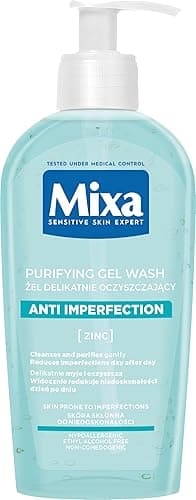 Mixa Ekspert Skóry Wrażliwej Żel do Mycia Twarzy, 200 ml