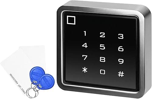 Zamek Szyfrowy Dotykowy Inteligentny Zamek do Drzwi Kod PIN Czytnik Kart Breloków RFID Aplikacja Tuya Smart WIFI Odporny na Warunki Atmosferyczne IP68