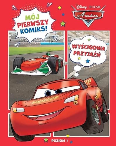 Mój pierwszy komiks Auta Wyścigowa przyjaźń: Poziom 1