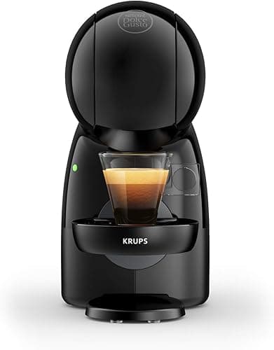 KRUPS KP1A3B NESCAFÉ DOLCE GUSTO PICCOLO XS ekspres kapsułkowy do kawy, 1500 W, kompaktowa forma, ponad 30 napojów, 0,8 litra, funkcja hot i cold, automatycznie odkamienianie, thermoblock, czarny