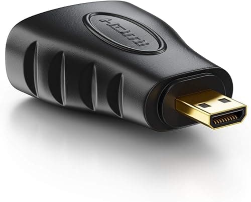 DeleyCON Adapter Micro HDMI do HDMI - wtyczka Micro