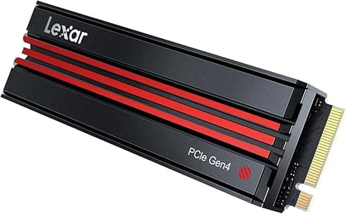 Lexar EQ790 PS5 SSD 1 TB, wewnętrzny dysk SSD NVMe M.2 z radiatorem, 2280 PCIe 4 x 4 NVMe 1.4 wewnętrzny dysk SSD, odczyt do 7000 MB/s, kompatybilny z konsolą PS5, komputerami stacjonarnymi i