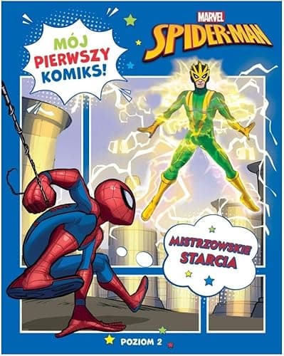 Mój pierwszy komiks Marvel Spider-Man Mistrzowskie starcia: Poziom 2