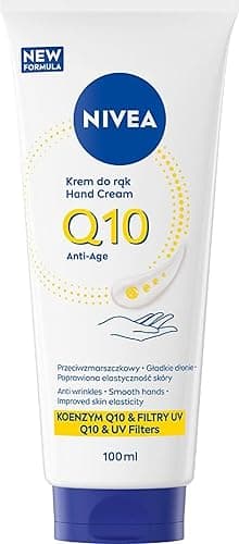 NIVEA Q10 Przeciwzmarszczkowy nawilżający krem do rąk z Koenzymem Q10 i filtrami UV 100 ml