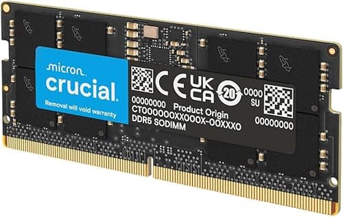 Crucial moduł 32 GB DDR5 SO-DIMM 4800MHz, CL40, CT32G48C40S5