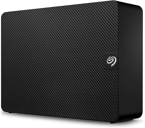 Seagate Expansion Desktop 6TB, Zewnętrzny dysk twardy, 3.5", PC & PC Portatili, USB 3.0, Data Rescue Service (STKP6000400)