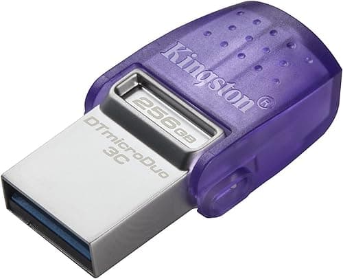 Kingston DataTraveler microDuo 3C pamięć USB 256 GB USB Gen 3 typ C i typ A - DTDUO3CG3/256GB