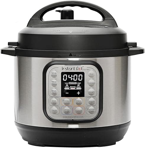 Instant Pot Szybkowar elektryczny Duo Mini 3L, multicooker 7 w 1, szybkowar ze stali nierdzewnej, 700 W