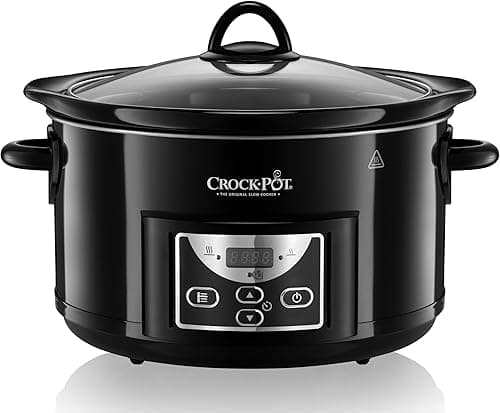 Crock-Pot Wolnowar, Czarny, 4,7 L