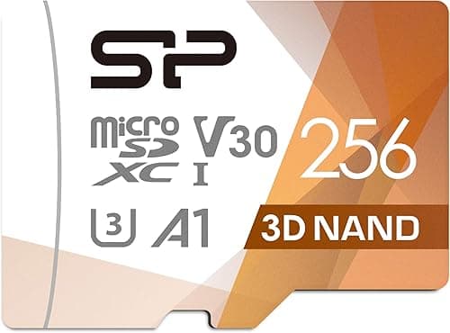 Silicon Power Superior Pro Microsdxc Uhs-I FBE-SU256GBSTXDU3V20EU Karta Pamięci, Wielokolorowy, 256GB