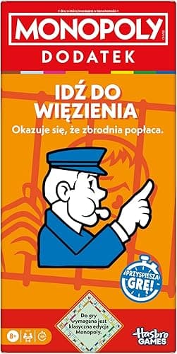 DODATEK Monopoly Idź do Więzienia (do gry wymagana jest klasyczna edycja Monopoly), wersja polska