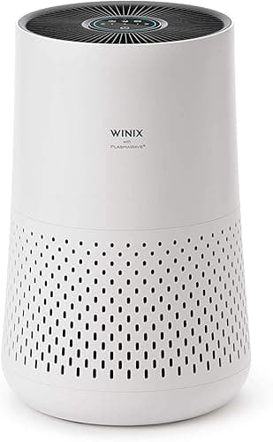 Winix Oczyszczacz powietrza A332, filtr True HEPA, CADR 228 m³/h (do 45 m²), dla alergików, technologia plazmowa Wave, redukuje 99,97% alergii, pyłków i złych zapachów do sypialni i salonów