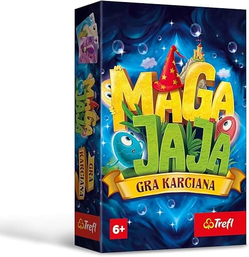 Trefl - Magajaja Gra Karciana - Dynamiczna Gra Rodzinna, Karcianka dla Dorosłych i Dzieci od 6 lat