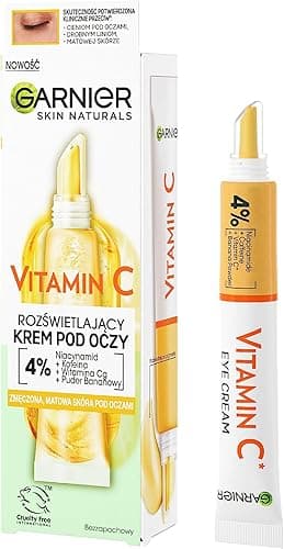Garnier Vitamin C Rozświetlający krem pod oczy, 15 ml