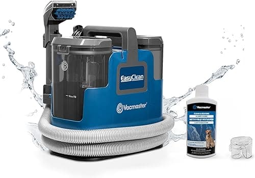 Vacmaster SCB0501 Odkurzacz do czyszczenia dywanów na sofę, dywan, tapicerkę, samochód | Odkurzacz do wody na sucho Silne ssanie Odkażanie Wody | 500W, Niebieski