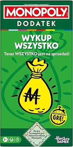 DODATEK Monopoly Kup Wszystko (do gry wymagana jest klasyczna gra planszowa Monopoly), wersja polska