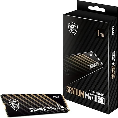 MSI SPATIUM M470 Pro PCIe 4.0 NVMe M.2 1TB