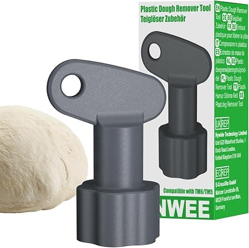 Pokrętło do usuwania ciasta do Thermomix TM6,TM5-Narz dzie do usuwania ciasta - pomaga łatwo usunąć ciasto poprzez obracanie w celu usunięcia ciasta,Idealne narzędzie do kuchni